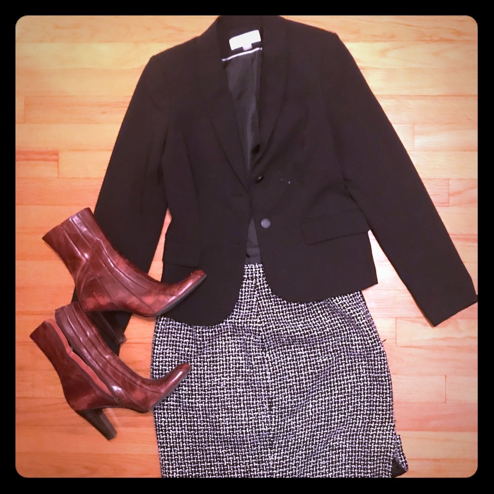 Calvin Klein Black Blazer Jacket